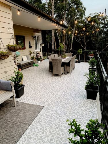 outdoor pattern tiles Sydney